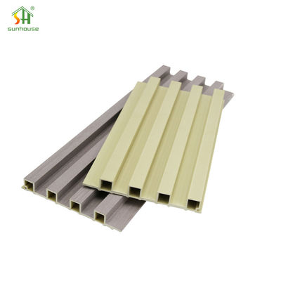 ราคาดี แผ่นผนัง WPC กันน้ํา แผ่นผนังมิตรต่อสิ่งแวดล้อม สําหรับตกแต่งสวนกลางแจ้ง ออนไลน์