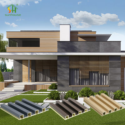 Fire Retardant WPC Wall Panel with 30 Years Service Life and 100% Recycled Material for Indoor Decoration