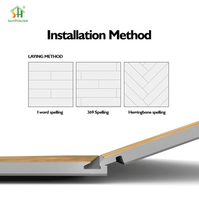 UV Coating SPC Click Flooring with Customized Color and Textured Surface for Modern Interiors