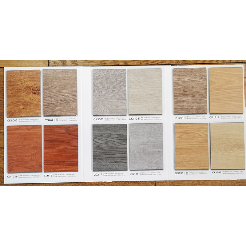 Premium SPC Click Flooring with Bf1-S1 Fire Reaction 0.038㎡K/W Thermal Resistance and R10 DS Slip Resistance for High-Traffic Commercial Spaces