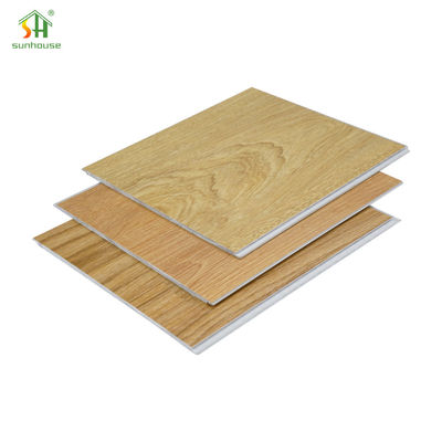 ทนทานการสวม SPC คลิกพื้น 4.2mm 7x48 SPC โป้งพื้น