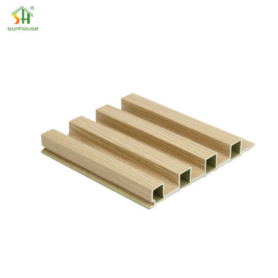 ราคาดี ผนังผนังตกแต่ง WPC ที่เป็นมิตรต่อสิ่งแวดล้อม กันน้ํา สําหรับกล้องโทรทัศน์ ออนไลน์