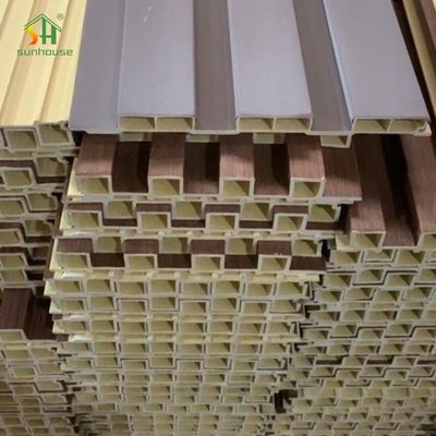 ราคาดี Fire Retardant WPC Wall Panel with 30 Years Service Life and 100% Recycled Wood Plastic Composite Cladding ออนไลน์