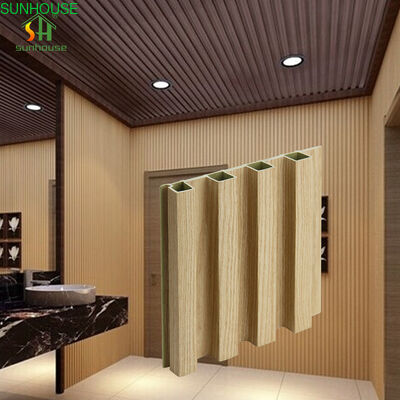 ราคาดี แผงผนัง PVC WPC สำหรับการประยุกต์ใช้ระบบผนังภายนอก การประยุกต์ใช้การตกแต่งอาคารสมัยใหม่ ออนไลน์