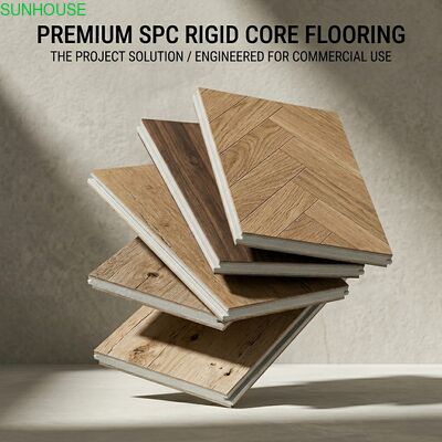 ราคาดี คลิกล็อคกันน้ำ Rigid Core SPC คลิกไม้กระดานปูพื้นสำหรับใช้ตกแต่งภายนอกภายใน ออนไลน์