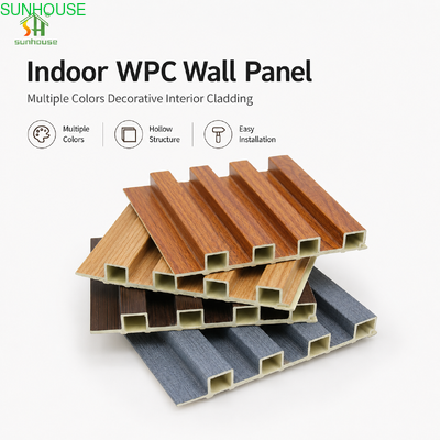 ราคาดี แผงผนัง WPC กันน้ำสำหรับการประยุกต์ใช้ระบบผนังภายนอก ออนไลน์